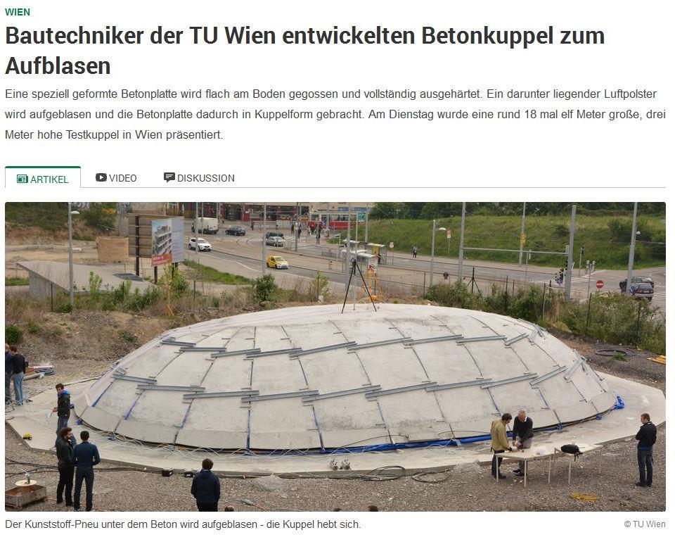Bautechniker der TU Wien entwickelten