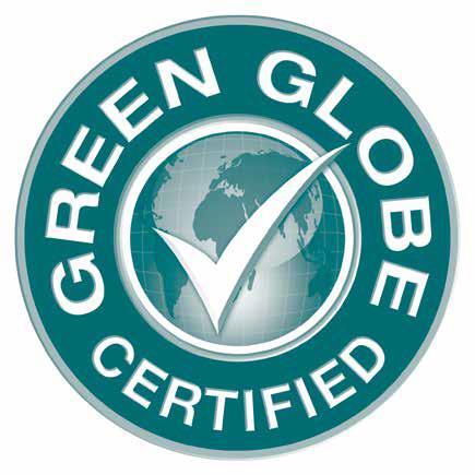 Green Globe Green Globe definiert einen Standard, der nicht nur Umweltkriterien bewertet, sondern auch ethische Vorgaben auferlegt sowie die soziale Verantwortung eines Unternehmens bewertet.