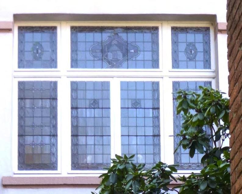Ortsbildanalyse Gebäudetyp A Baudetails Lochfassade mit stehenden Fensterformaten