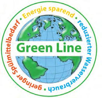 Niedrige Betriebskosten Die neue Green Line Generation der Geschirrspüler von ZANUSSI Professional hat ein perfektes Gleichgewicht zwischen optimalem Waschergebnis, Umweltschutz und niedrigen
