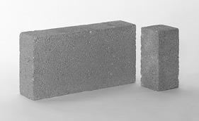 Beton C12/15 Druckfestigkeit 15 N/mm² Mauerziegel Mz 12 Druckfestigkeit 12 N/mm² Vollstein aus Leichtbeton V2 Druckfestigkeit 2 N/mm² Kalksandvollstein KS 12 Druckfestigkeit 12 N/mm² Hohlblockstein