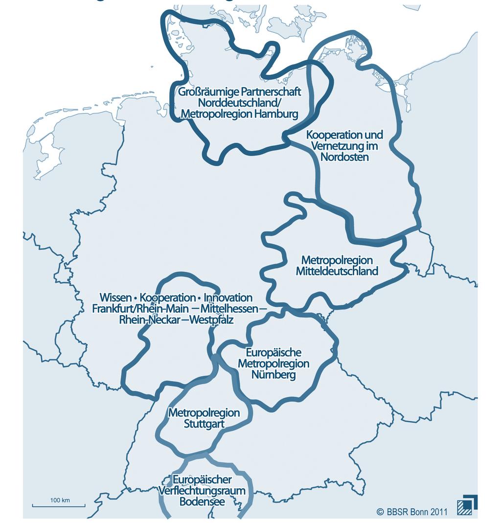 Modellregionen im Überblick Modellregionen im Überblick Großräumige Partnerschaft Norddeutschland Metropolregion Hamburg Metropolregion Hamburg und weitere Teilräume in Schleswig-Holstein und