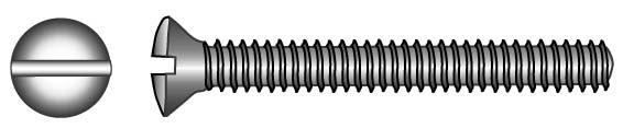 Blister Pack 964 + 934 aus Linsensenkkopf-Gewindeschraube mit Mutter Blister pack 964 + 934 slotted raised countersunk head screw 964 8096423 10 8096423 16 8096423 20 8096424 16 8096424 20 8096424 30