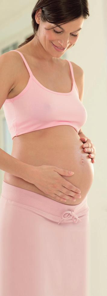 HiPP Mamasanft verwöhnt und pflegt Mamas Haut mit Bio-Mandelöl & Sanddorn In der Schwangerschaft verändert sich
