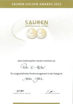 Ausgewählte Auszeichnungen Sauren: Auszeichnungen für erfolgreiches Aktien- und Rentenmanagement StarCapital verfügt über jahrzehntelange Erfahrungen im Aktien-