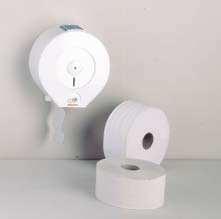 969 216 (36 x 6) Gigant-Toilettenpapier, Tissue weiß, perforiert, Länge: ca. 140 m, Hülse Ø 6,3 cm für Spender mit Ø 21 cm geeignet, VE = 12 19051 Art.