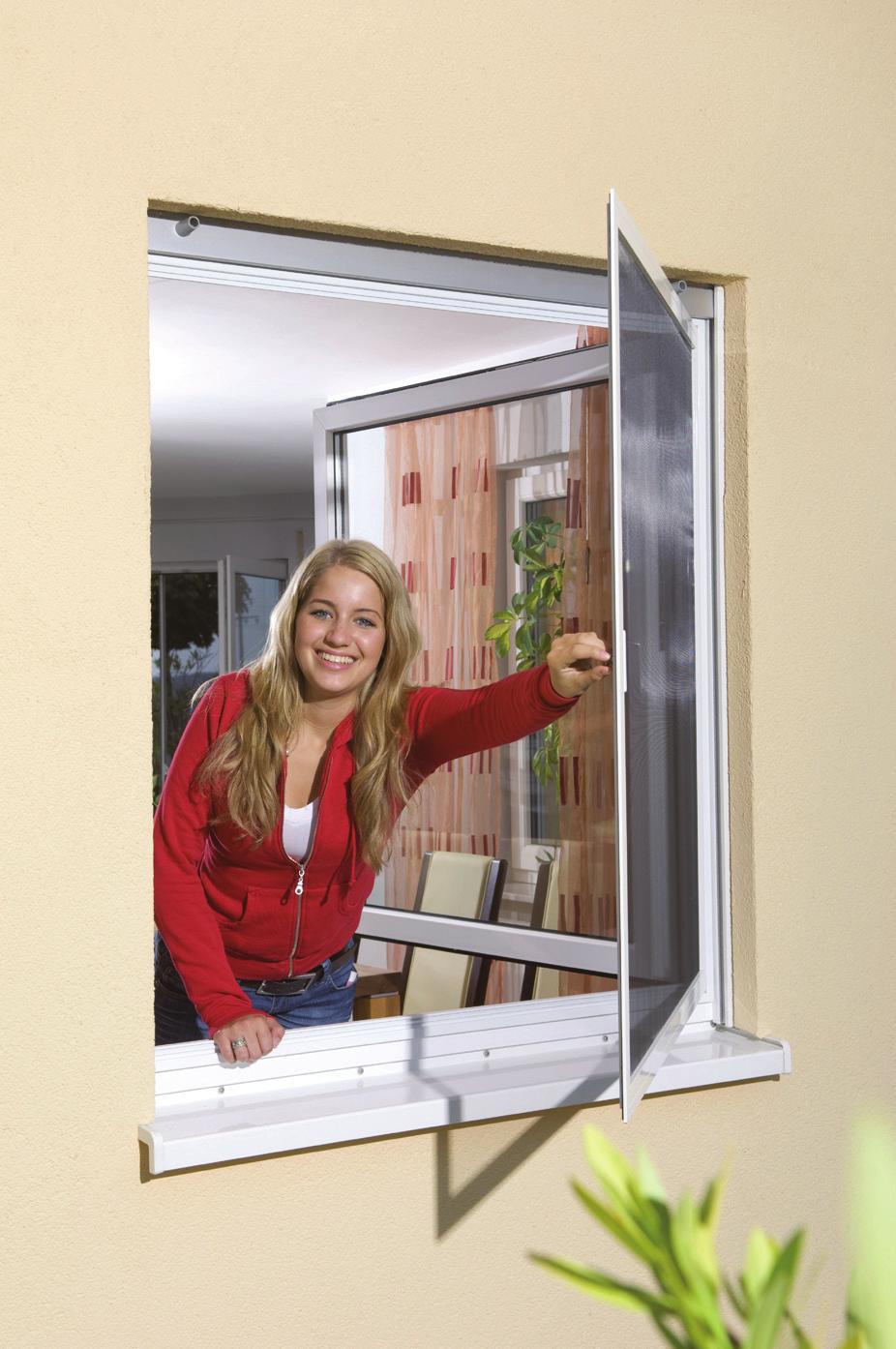 Drehrahmen für Fenster Dreh- und Pendeltüren Für Fenster, die häufig geöffnet werden müssen. Sowohl nach innen als auch nach außen öffnend erhältlich.