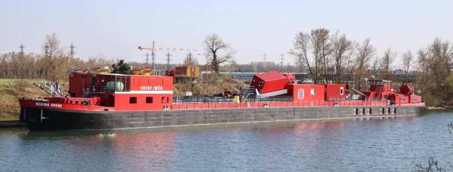 Mobile Übungsanlage für Binnengewässer (MÜB) grenzüberschreitendes modernes Ausbildungszentrum Spezialisiert auf