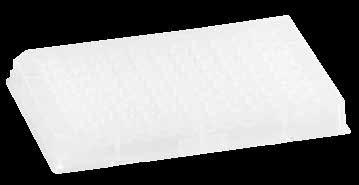 Mikrotestplatten 96-Well Mikrotestplatten, Volumen ca. 300 µl Aus hochtransparentem Polystyrol (PS) oder durchscheinendem Polypropylen (PP).