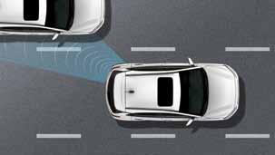 Durch kontinuierliche Überwachung und Analyse des Fahr- bzw. Lenkverhaltens erkennt das System eine Ermüdung des Fahrers und empfiehlt, falls notwendig, eine Pause einzulegen.