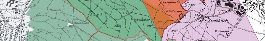 Quartiere Stadtgrenze Wald ¹ ILS: Instrumentenlandesystem Übersichtskarte: Definition