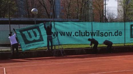 Aktuelles Aktuelles Fleißige Helfer in Aktion Fleißige Hände der Tennisabteilung beim Präparieren der Plätze.