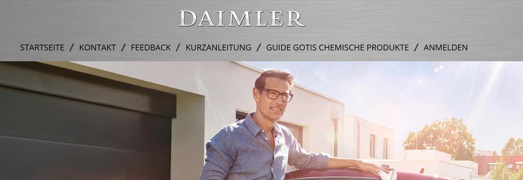 Das Daimler Gefahrgut- und Gefahrstoff Management System (GMS) ist unter der URL (Adresse) zu finden http://gms.