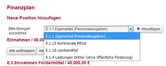 12 Das System berechnet mit dem Arbeitgeberbrutto (pro Monat) und der Angabe der Arbeitszeit im Projekt (in Prozent), welcher Anteil der Personalausgaben zum Förderprojekt gehört und multipliziert