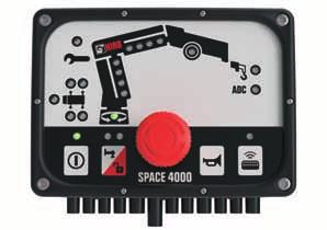 Geschwindigkeit Sicherheit Kapazität SPACE 4000 Das System SPACE 4000 ist mit automatischer Kontrolle der Einsatzart (ADC) und der Funktion der automatischen Geschwindigkeitskontrolle (ASC) lieferbar.