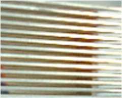 Gängige Bauweisen - Siebflächen Horizontal- Rechen: bestehen aus parallel gespannten Stäben, in RÜ meist 4 mm