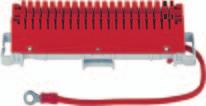 (rot, grün, grau, gelb, weiß) LSA-PLUS 2 Erdungsleiste für 38 Adern 79101-516 00 Farbton: rot, Anschlussleitung rot, 250 mm lang, mit Ringkabelschuh (4,5 mm Ø) 91,5 mm / LSA-PLUS Trenn-Endverschluss
