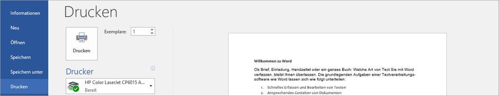 Word kennenlernen 1 Markieren Sie die folgenden drei Absätze: Klicken Sie in der Gruppe Absatz auf, um die Zeilen als Aufzählung zu formatieren: Klicken Sie auf, um die Aufzählung in eine nummerierte