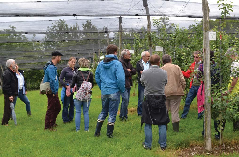 Sonstiges SKEK-Exkursion Am 16. Juni fand bei grossem Wetterglück die Fachexkursion der Schweizerischen Kommission für die Erhaltung der Kulturpflanzen (www.cpc-skek.