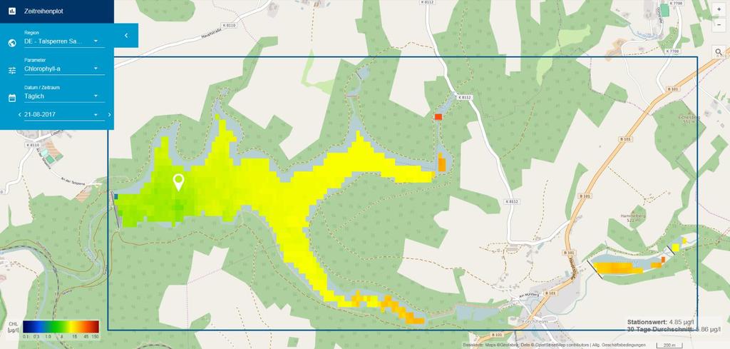 Danksagung Cyaquata-Team Landestalsperrenverwaltung des Freistaates Sachsen EOMAP