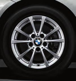 BMW Mobility System 23A 420,17 500, 126,05 150, In Verbindung mit Modell Advantage 126,05 150, In Verbindung mit Modell Sport Line und Modell Luxury Line,, 17" Leichtmetallräder V-Speiche 395 [04]