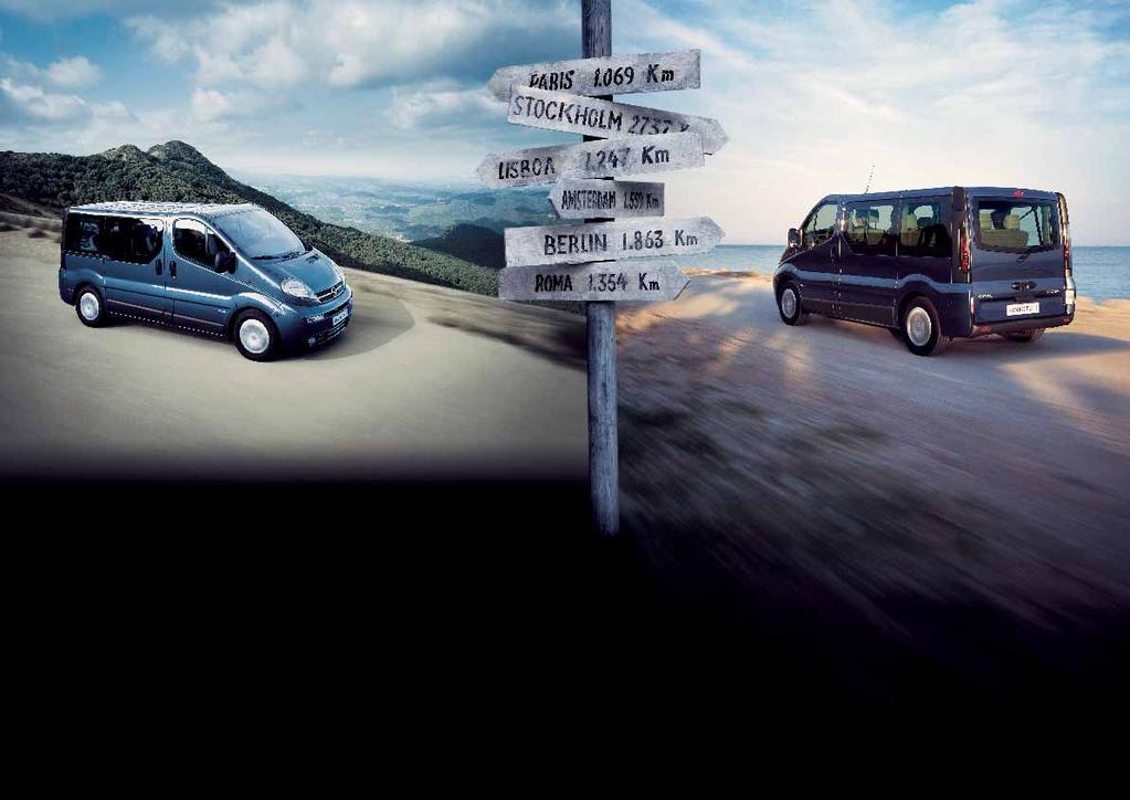 Opel Vivaro Tour. Großraum-Van mit Limousinen-Komfort.