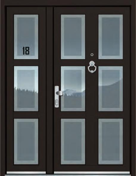 76 VORTEILE: mehr Sicherheit für die Bewohner - niemand kann von außen erkennen, ob sich jemand am Türspion befindet klares Monitorbild Nachtsichtverbesserung