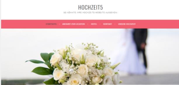 Unsere Webdesignerin erstellt Ihnen die Hochzeitshomepage und hält sie für Sie bis zu Ihrer Hochzeit auf dem