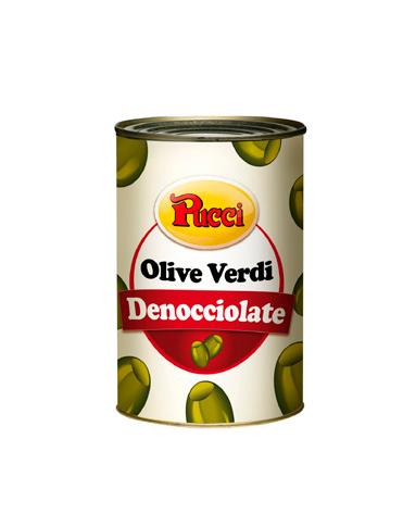 20 Eimer Olive verdi denocciolate Oliven grün ohne