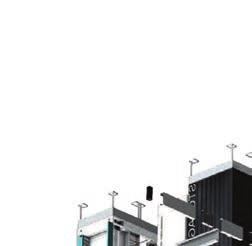Einhausung für STV und Server-Rack Einhausung Laufschiene Schiebetüren Schiebetüren 2-flüglig mit Sichtfenster manuell oder elektrisch Kabelkanal (300600-00539) für Dach STV / TEW Traverse Typ 3