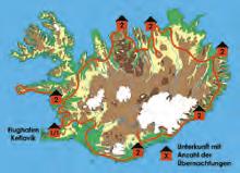 Im Norden erkunden wir die bergige Trollhalbinsel Tröllaskagi, die geologischen Attraktionen der Mývatn-Region sowie den Nationalpark Jökulsárgljúfur.