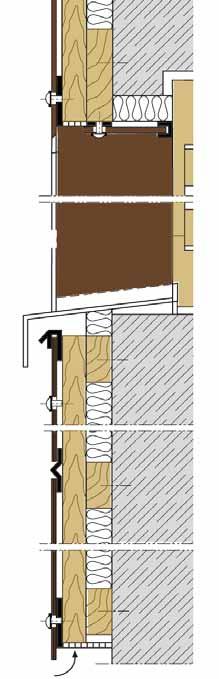 Vertikalschnitt Fenster OWI-Thermoformholz als beliebtes Material für Gartenund Parkmöbel. made in Germany Buchenholz ist CO 2 neutral.