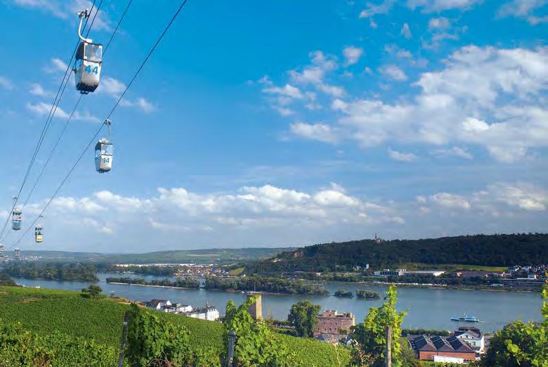 Mindestteilnehmer: 80 Personen bis 21 Tage vor Anreise Schöne Stunden am Rhein Mainz Köln Das UNESCO-Weltkulturerbe Oberes Mittelrheintal ist ein Paradies für Romantiker.