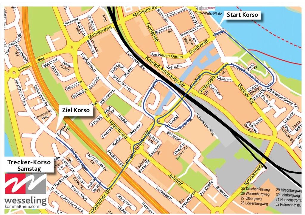 17.30 Uhr Ausgabe des Ehrenpreises Fahrzeug des Tages