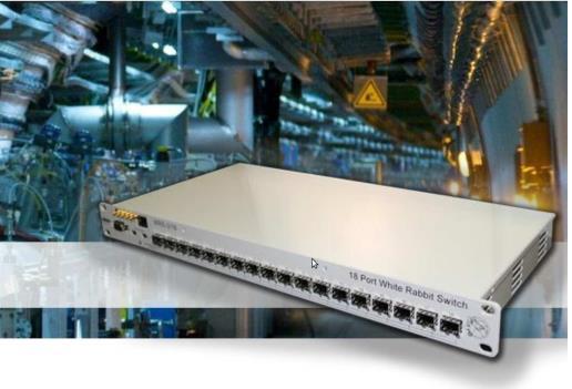 White Rabbit / Hardware Folgende Verbesserung sind notwendig um die gewünschte Genauigkeit zu erreichen: Verwendung von Glasfaser Ethernet, statt Kupfer (1Gb Kabel werden die Daten über 4 Kabelpaare