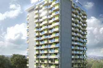 000, netto Projektnummer: 960/40972 1100 Wien TABA Tower 2-Zimmer-Wohnungen Balkon Nähe U1 Oberlaa