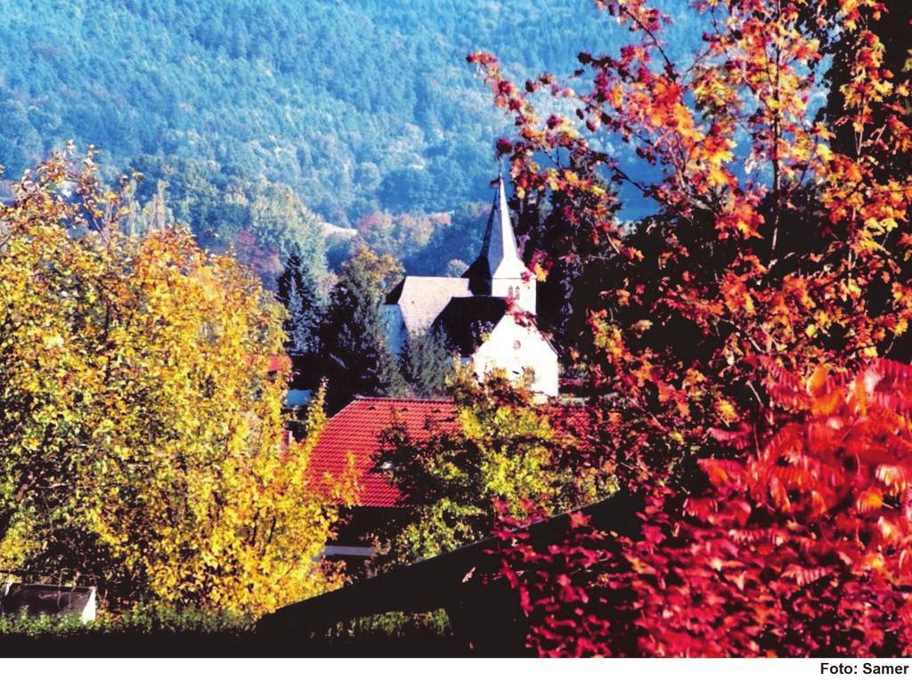 Herbstliche Farben rund um die Laurentiuskirche Foto Samer Fürchte dich nicht, denn ich bin mit dir und will dich segnen. 1.