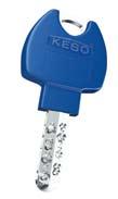 Das Zeitalter der Elektronik bietet KESO neue Möglichkeiten, der Schlüssel mit Hirn gehört heute zum KESO-Angebot.