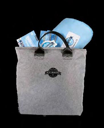 Das ICE-MACIC-Geschenkset beinhaltet eine wärmende Fleece Decke, Handwärmer, einen Eintritt, 10 ICE-MAGIC-Franken und eine praktische ICE-MAGIC-Tasche. www.