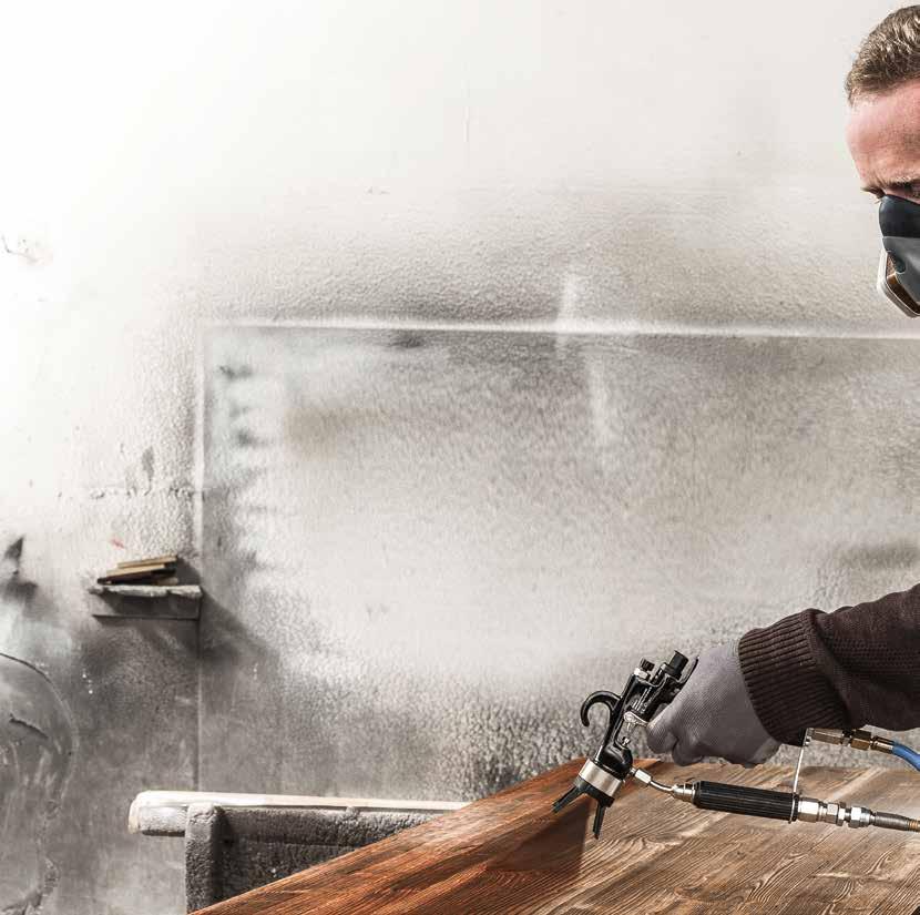 6 Holz- und Metallverarbeitung (Ex-Schutz) 6 Perfekte Oberflächen. Für wertvolle Einzelstücke. In den meisten Tischler-, Schreiner- und Schlosserbetrieben geht es um echte Wertarbeit.