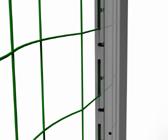 Hockeytore (3,66 x 2,14 m), Modell Competition, TÜV geprüft Aus Aluminiumprofilen in ganz verschweißter auart und mit freier Netzaufhängung gefertigt, TÜV geprüft nach DIN / EN 750.