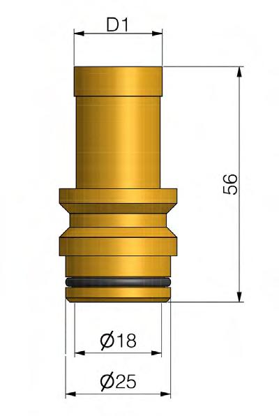 Füller-Anschluss Typ Standard Schlauch-Durchmesser 21-32 mm 59.00.10.20 Artikel-Nr.