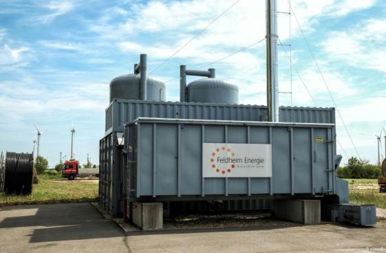 Wärmeverteilerzentrum / Biomasseheizwerk -