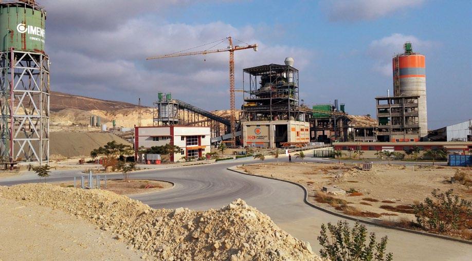 24 Cimenfort ist einer der größten Zementhersteller Angolas und produziert derzeit bis zu 700.000 t Zement im Jahr.