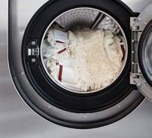 SOFT WISSENSWERTES 4 5 6 Waschmaschine nicht überladen Nur wenn die Reinigungstextilien in der Waschtrommel frei beweglich sind, kann die Verschmutzung