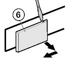 Inbetriebnahme VORSICHT Verletzungsgefahr wenn die Tür herauskippt! u Tür gut festhalten. u Tür vorsichtig abstellen. u Oberen Lagerbock Fig. 8 (12) abschrauben (2 mal Torx 25) Fig.
