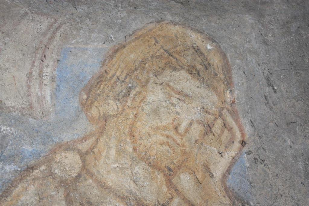 101097MRR2011_10_12_19 Detail: Kopf des entmachteten Königs in der Fortunaszene Mit einem Melancholiegestus zeigt der entmachtete König seine Trauer.