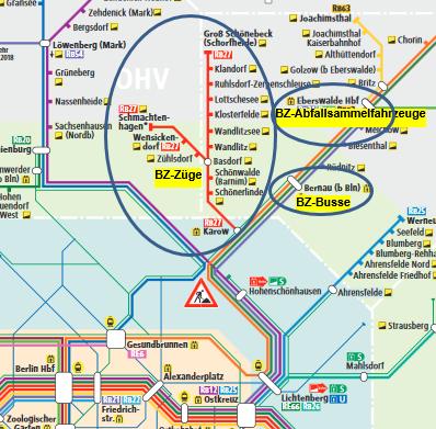 Brennstoffzellenantriebe für die Treibstoffwende Nutzung von 100% EE-H 2 Ziel Einführung eines CO 2 -freien SPNV auf der Heidekrautbahn RB27 CO 2