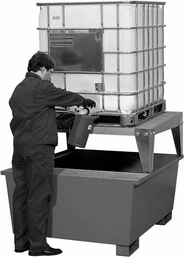 starke Lagerung im XL-Format KTC-Stationen aus Stahl Kompakte und robuste Bauweise 2 WOCHEN - zugelassen zur Lagerung wassergefährdender Flüssigkeiten - mit Übereinstimmungserklärung