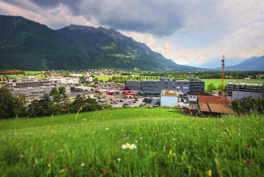 Wirtschaftsstandort Liechtenstein Die Wirtschaftsstruktur des Fürstentums Liechtenstein, das rund 37 700 Einwohner zählt, ist eindrücklich.